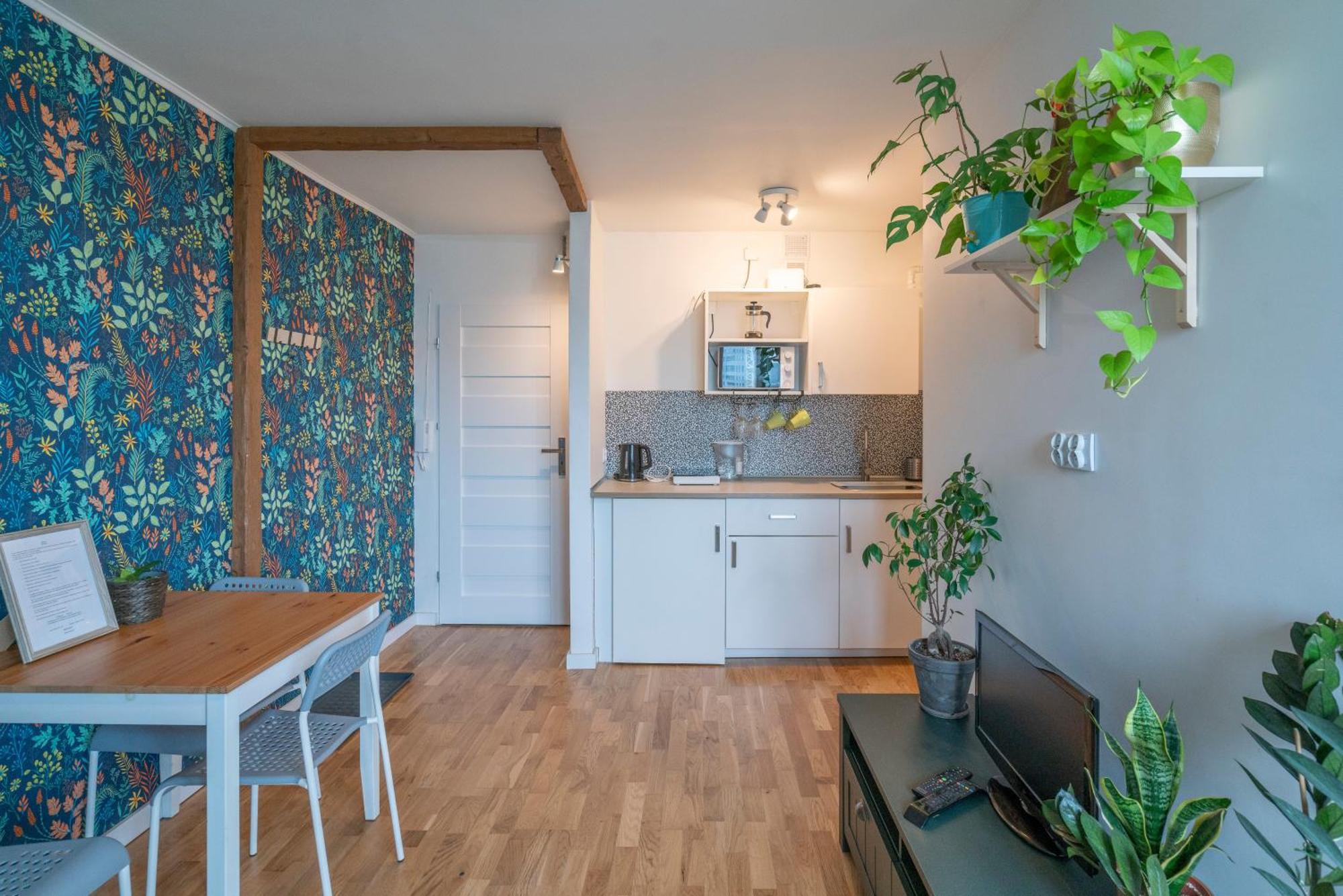 Green Studio In The City Center Of Wroclaw Ngoại thất bức ảnh