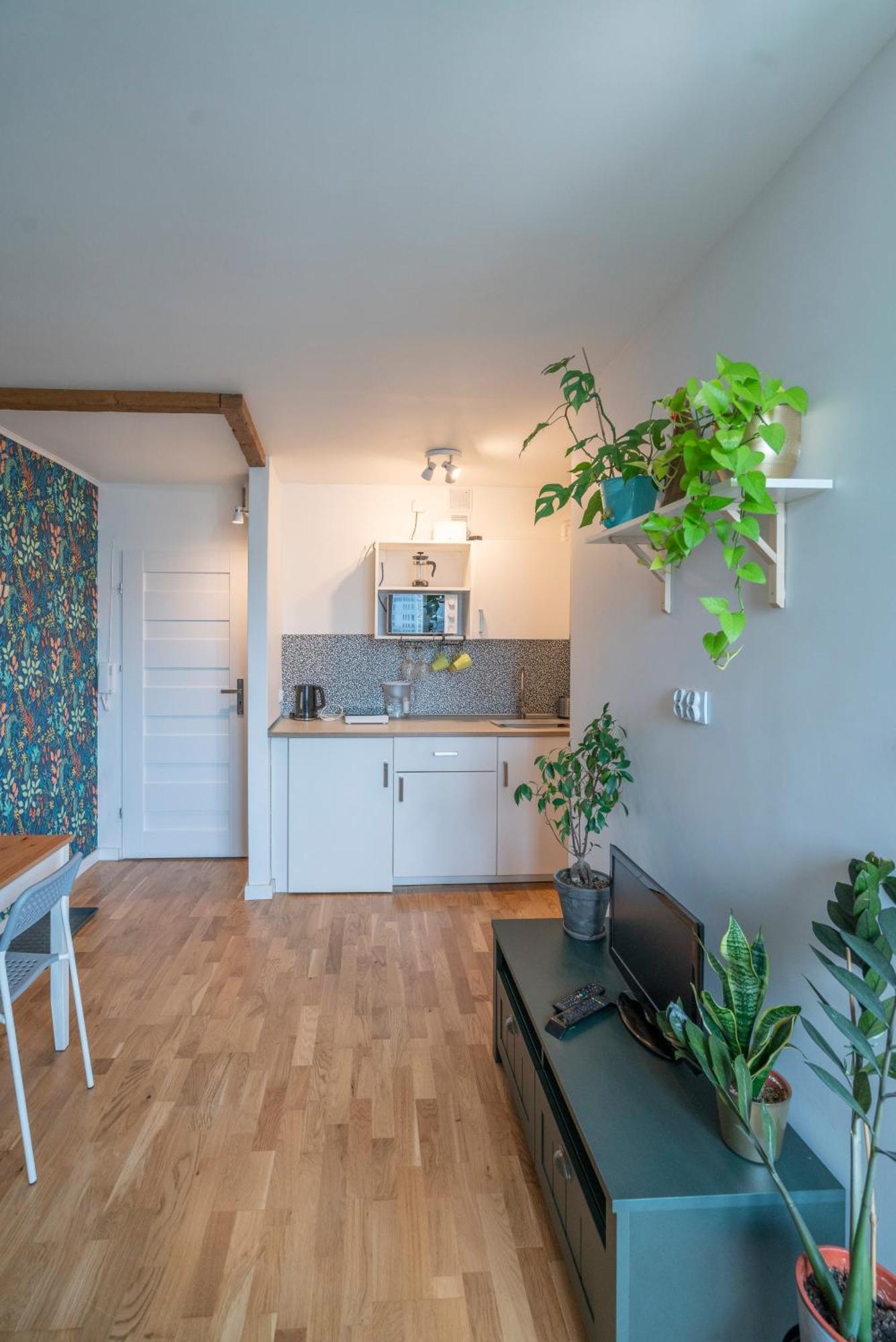 Green Studio In The City Center Of Wroclaw Ngoại thất bức ảnh