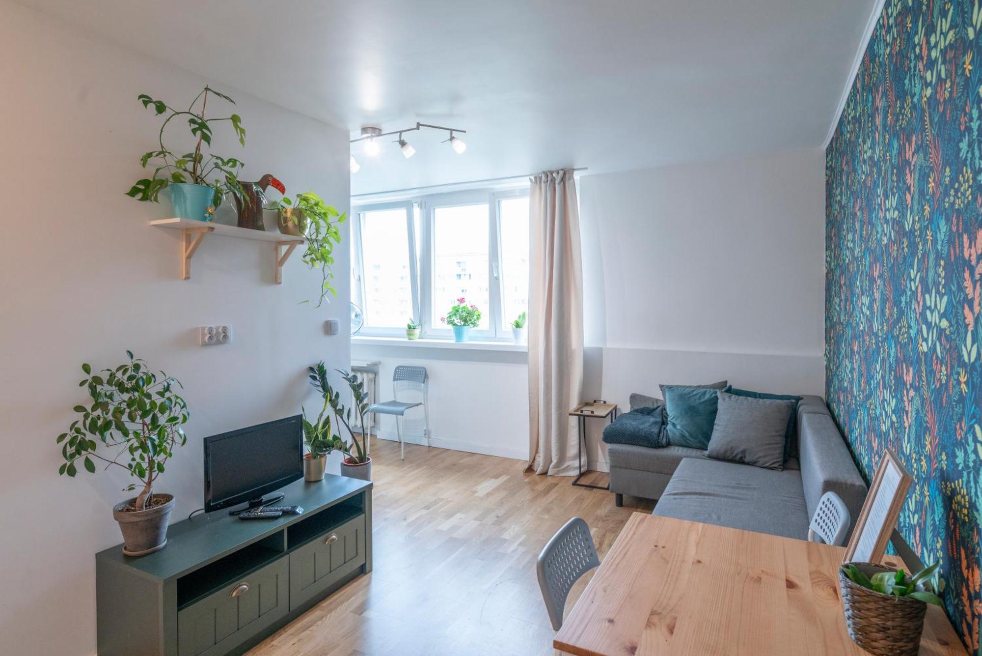 Green Studio In The City Center Of Wroclaw Ngoại thất bức ảnh