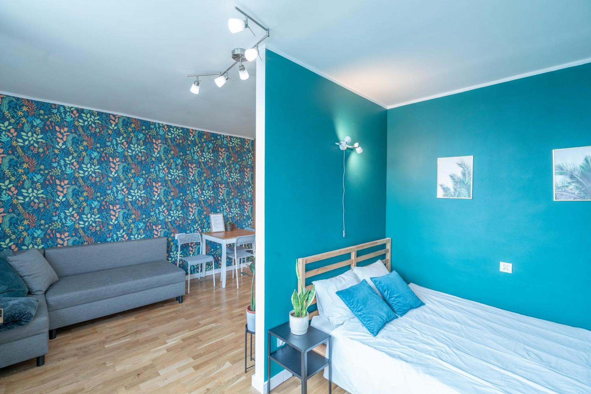 Green Studio In The City Center Of Wroclaw Ngoại thất bức ảnh
